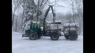 2005 Timberjack 1010D Forwarder