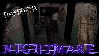 Phasmophobia | Nightmare | Solo | No Commentary | Ep 129