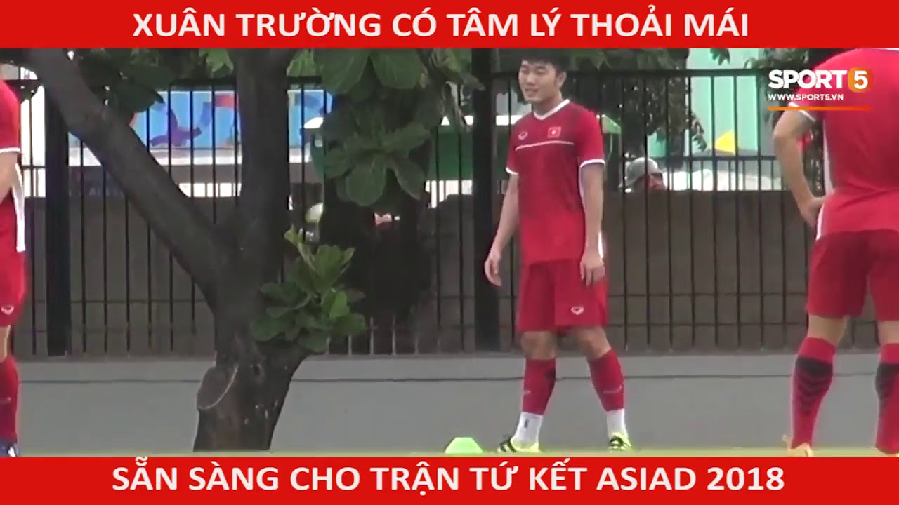 Xuân Trường tự tin trước trận đấu với U23 Syria dù gặp nhiều áp lực