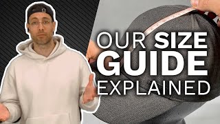 Our baseball cap size guide explained