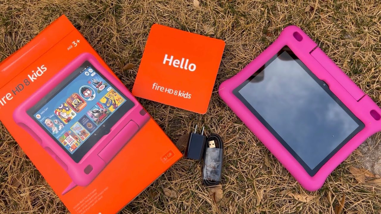 AMAZON FIRE HD 8 KUDS TABLET UNBOXING 2022
