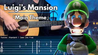Luigi's Mansion Theme Fingerstyle Guitar Cover