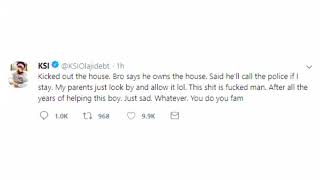 KSI vs DEJI-All Twitter Arguments