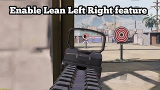 How to enable lean feature in COD Mobile | Call of Duty Mobile? S7 new feature - Auto Lean Mode