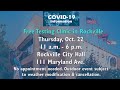 Free COVID-19 Testing in Rockville
