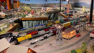 The BIGGEST O-Scale Train Layout I've Ever Seen!!