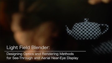 Light Field Blender - Digital Nature Group