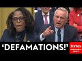 Breaking news robert f kennedy jr explodes at stacey plaskett accuses her of defamation