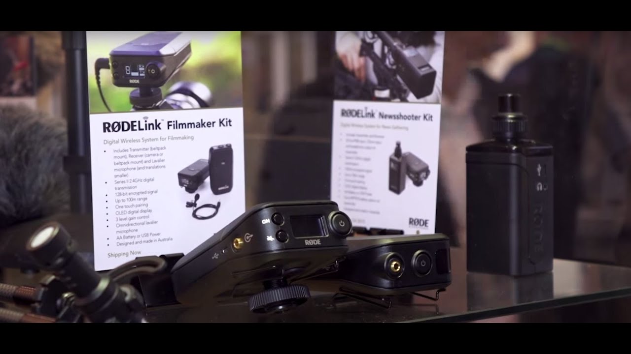 RØDELink Filmmaker Kit at IBC 2015