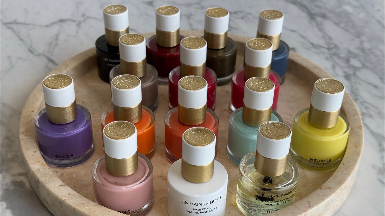 My Hermès Nail Polish Collection 2025 💅 LES MAINS HERMÈS 12