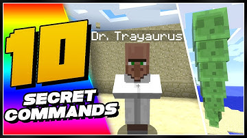 10 Secret Minecraft Commands You Didn