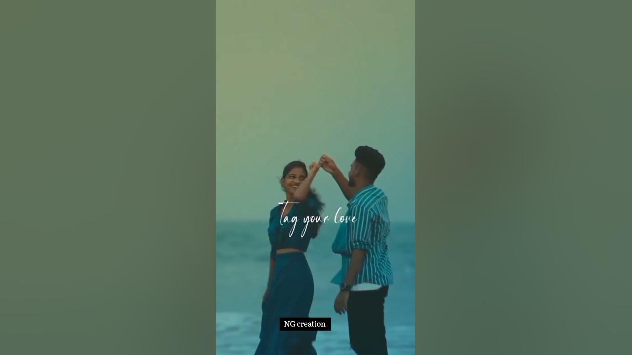 couple romantic status tamil song 😘 cute couples whatsapp status tamil