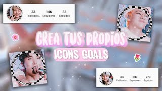 ꨩ᮫࣭۪۪༅ Tutorial: Fotos de perfil Goals en Picsart◞° 