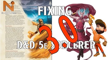 Fixing the D&D 5e Sorcerer 3.0 | Nerd Immersion
