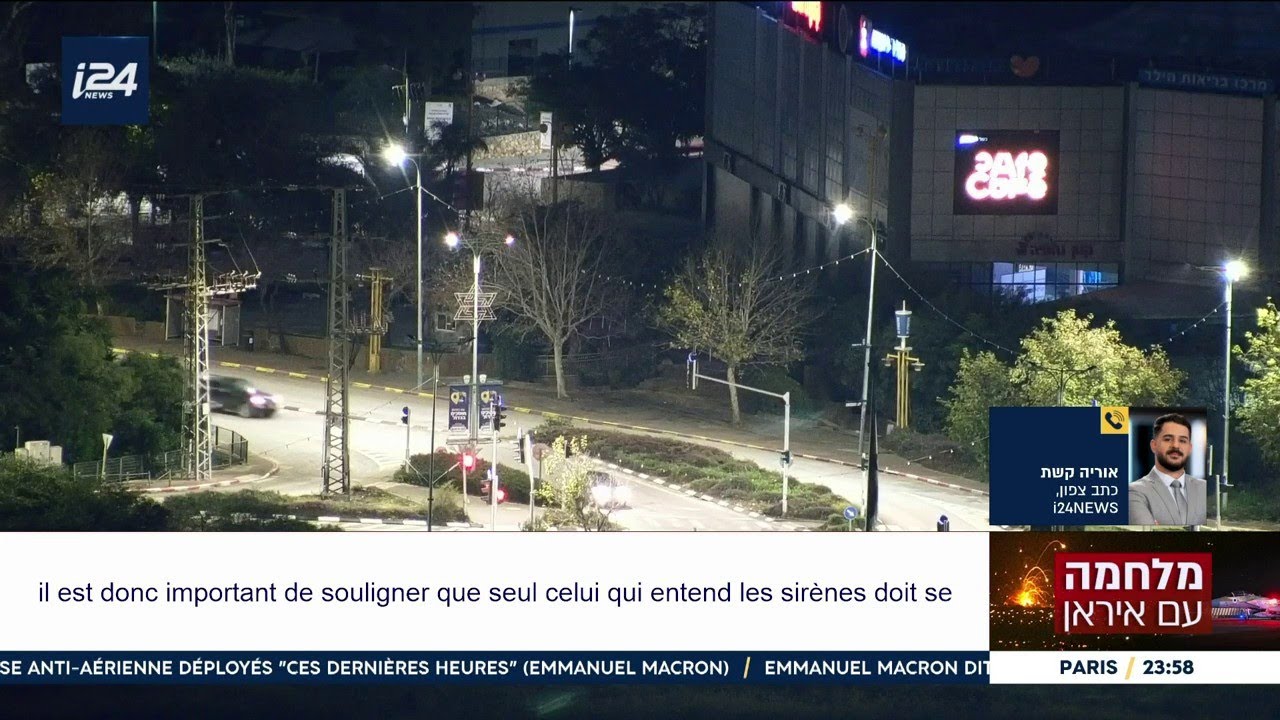 Israël sous le feu des missiles iraniens et du Hezbollah