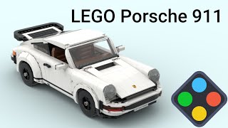 Timelapse Building Porsche 911 Turbo In BrickLink Studio 2.0
