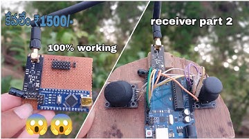 how to make transmitter and receiver with nrf24L01 and Arduino #nrf24l01