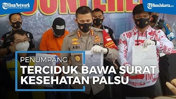 Terciduk Pakai Surat Keterangan Bebas Covid-19 Palsu , Penumpang di Bandara Soetta Ditangkap Polisi