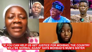 Mohbad's Wife In Tears As Mohbad’s Mum’s Sister Petition President Tinubu Over Mohbad's Justice, Say