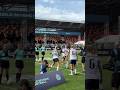 SPURS WOMEN: The Walk-Out: The World Sevens Tournament: Pre-Match Tottenham Women v West Ham Women