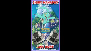 Hunting For Shiny Manaphy LIVE