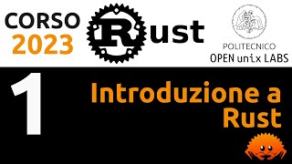 Corso Rust 2023 - (1/6) Introduzione a Rust