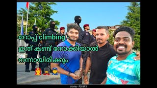 CPO- KeralaPSC- Police- Rope climbing