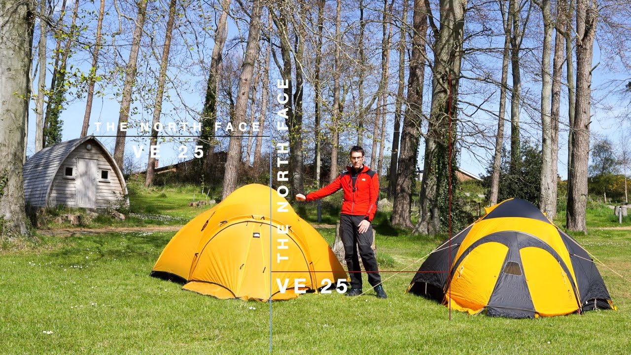 The North Face Ve25 - New Vs Old - Which One Is The Best 4 Season Tent -  Youtube