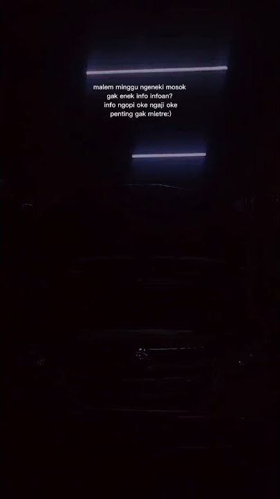 story wa malam minggu