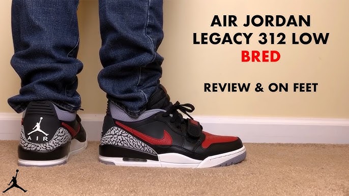 Air Jordan Legacy 312 Low Unboxing Closer Look Bred Chicago Bulls Blackcement Jumpman Goat Youtube
