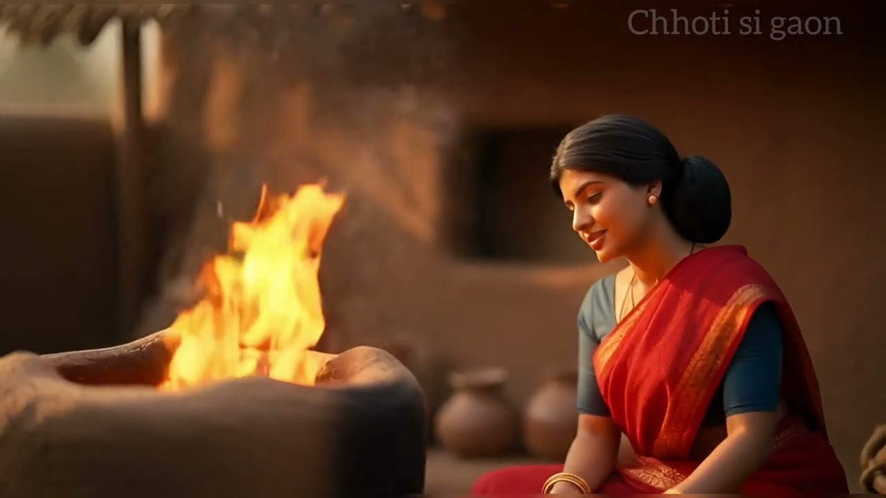 Tiny Indian Village Morning 🌾 | Miniature Rural Life ASMR | Peaceful Daily Routine”