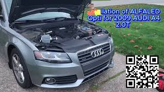 Replacement headlight bulbs from halogen to LED for 2009 Audi A4 2.0T