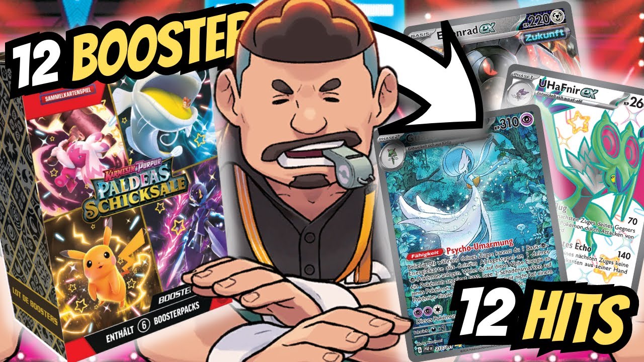 UNGLAUBLICH 🤯 Pokémon Paldeas Schicksale Boosterbundle Karmesin & Purpur TCG OPENING + Presents Talk