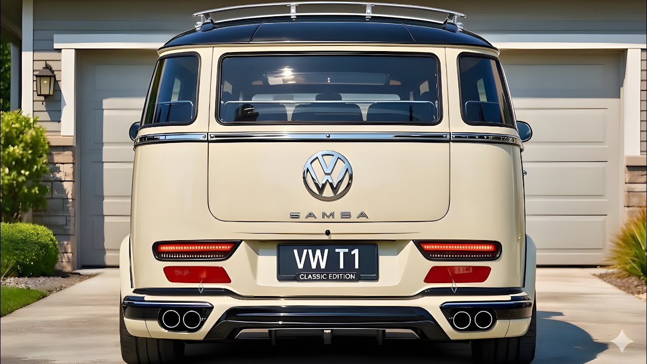 Легенда возвращается: Volkswagen Samba T1 2026 года вас поразит!