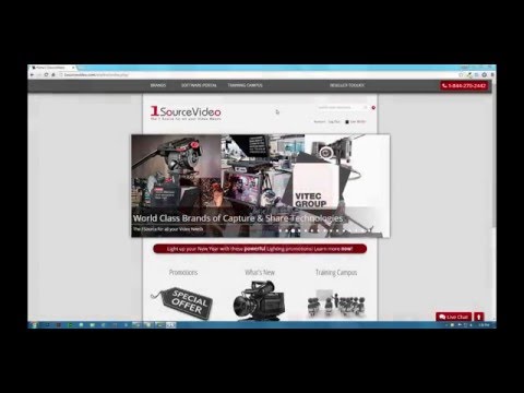 1SourceVideo Software Portal Purchasing Demo