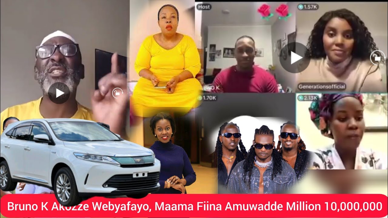 Esanyu Bruno K, Maama Fiina Amugulidde Emootoka, Farida Nakazibwe, Jajja Iculi, B2c, Carol Nantongo