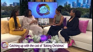 Sister Circle | Actresses Aloma Wright & Khalilah Joi Talks “Baking Christmas” On OWN  | TVONE