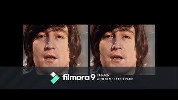 The Beatles - Ticket To Ride (Official Vevo Music Video Colorized)