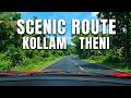 Kollam - Theni Highway Drive | 4K POV | Ford EcoSport SH 17