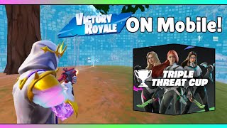 HOW I WON the Triple Threat Fortnite Tournament 