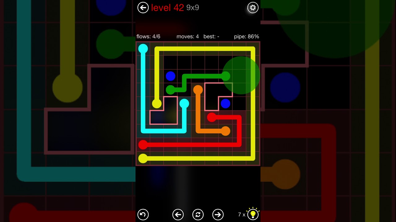 125 Flow Free game Scattered pack level 31 to 60 GamingWorld YouTube