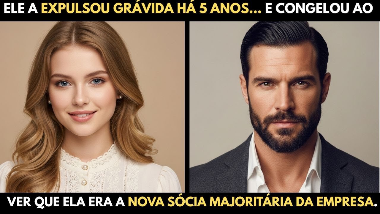 Ele a expulsou grávida há 5 anos… e congelou ao ver que ela era a nova sócia majoritária da empresa.