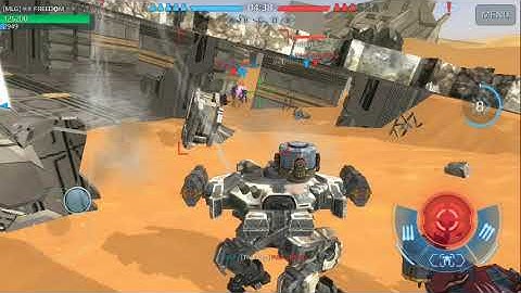 War robots (3.2) test server - New dreadnought desert map preview and eternal shutzle