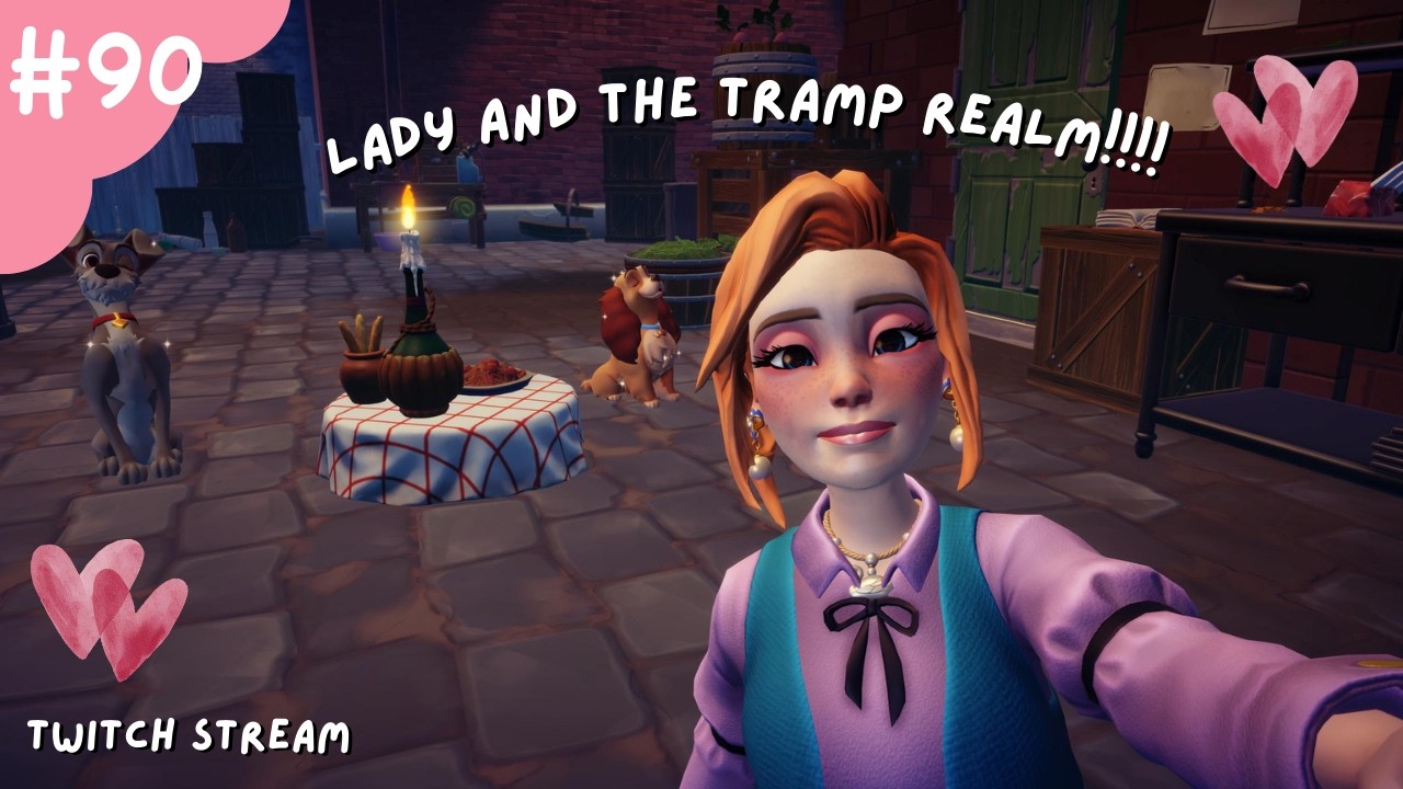 FIRST LOOK Lady & the Tramp Realm || Disney Dreamlight Valley