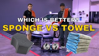 BEST Rinseless Car Washing Method: SPONGE VS. MICROFIBER TOWEL?