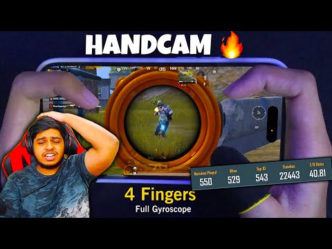 4 FINGER Claw HANDCAM iPhone 14 Gyroscope Highest KD ft. izuna Gaming 