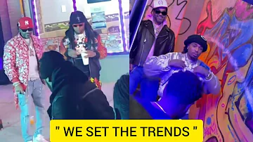 Jim Jones ft Migos behind the scenes of " We Set The Trends " video