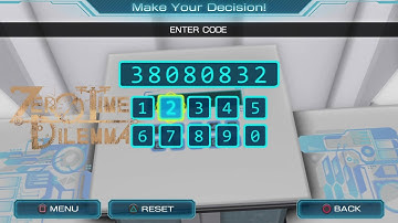 Helmet Code | Zero Escape: Zero Time Dilemma (Force Quit Box: Q)
