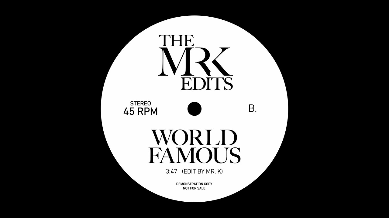 ACTION / WORLD FAMOUS (7 inch) [MXMRK2048] - MR. K - MOST EXCELLENT  UNLIMITED (US) - STRADA RECORDS-ストラーダレコード-