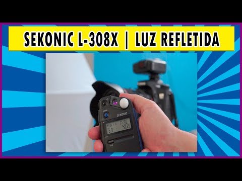 Sekonic L-308X | Modo de medição por luz refletida
